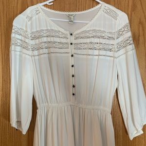 Long sleeve sun dress